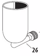 N0706 Side Cup 1/2oz for Iwata Neo Trigger Airbrushes