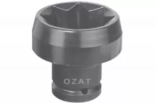 OZAT 8 PT. 1" DR X 1-13/16" 46 MM DEEP WELL SOCKET