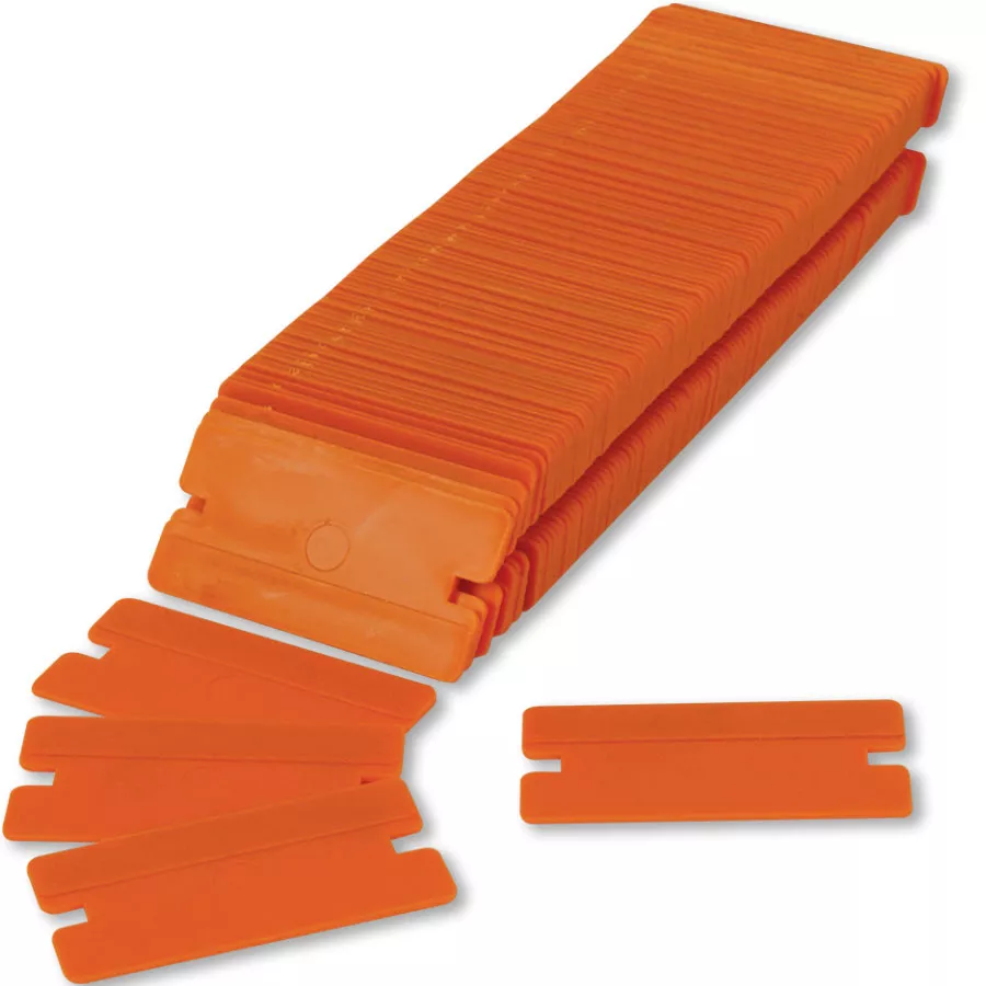 Plastic Razor Blades – Box of 100