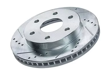 Powerstop Cross Drilled and Slotted Rotors