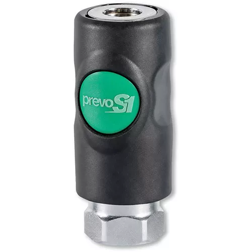 Prevost High Flow Safety Quick Coupler 1/4" FNPT