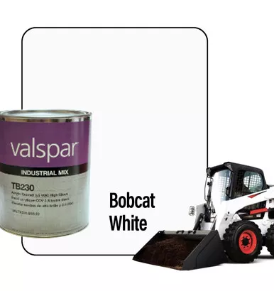 ProTouch Gallon Bobcat White 6736642 Ready-to-Spray Paint Kit - TB230 Formula