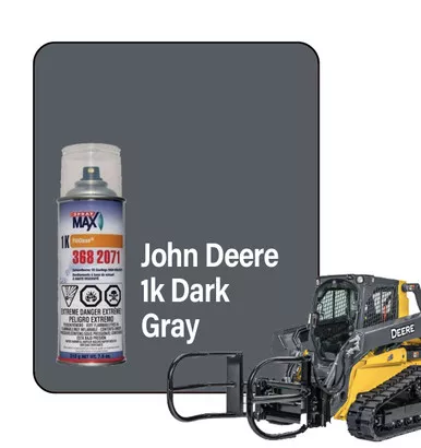 ProTouch John Deere Dark Grey 1K Touch Up Paint Spray - TB230 (3682071)