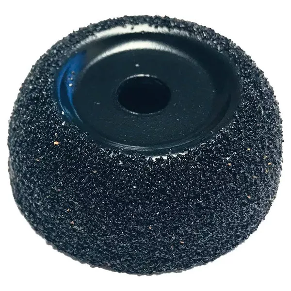 Rema RH-130 Black Flared Contour Wheel - 3/8" AH (Ea)