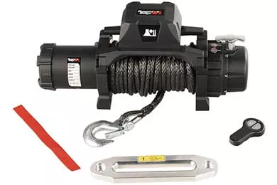 Rugged Ridge Trekker 10,000lb Winch - Galvanized & Synthetic