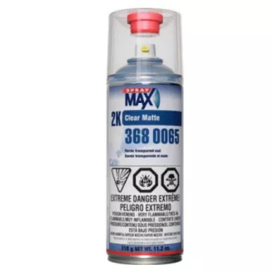SprayMax 3680065 2K Matte Clear Coat