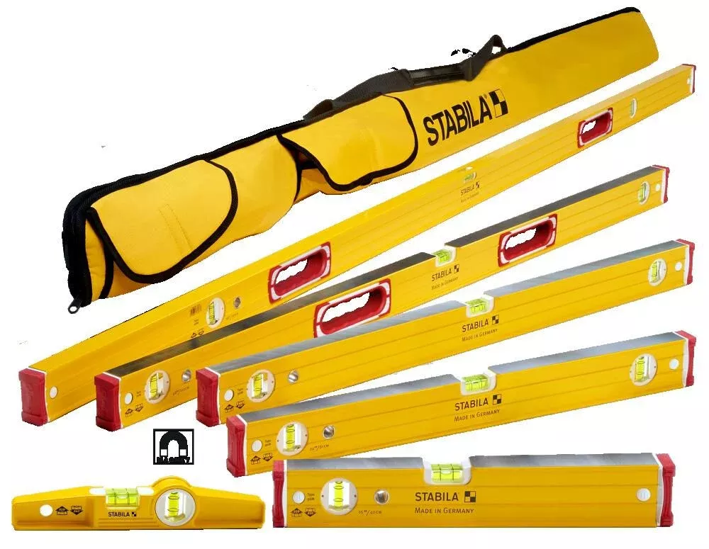 Stabila (78396) Type 96M Magnetic 6 Level Set & Case