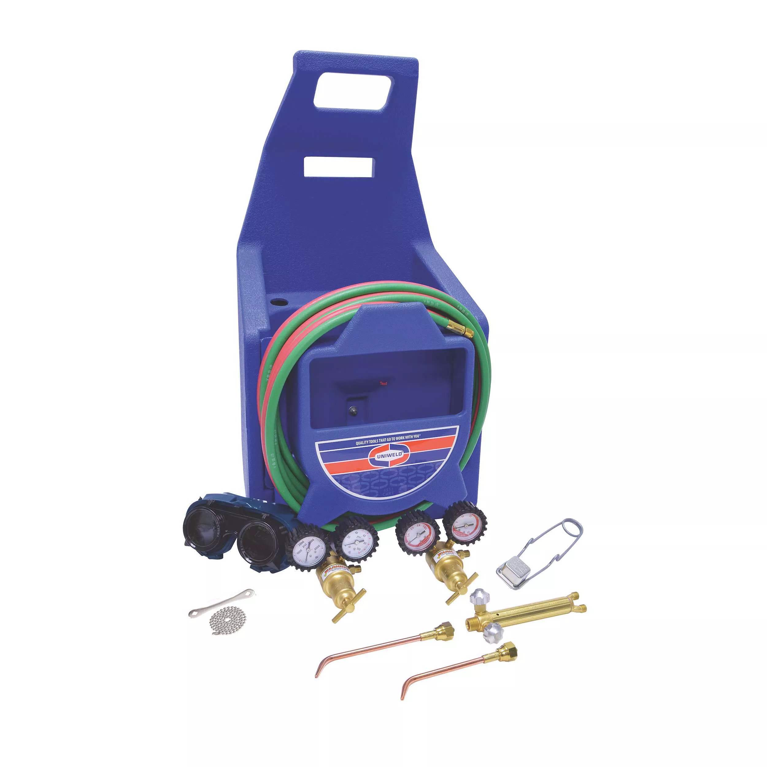 Uniweld KC100P Centurion Oxyacetylene Basic Welding/Braze Outfit w/ 511 Plastic Carrying Stand