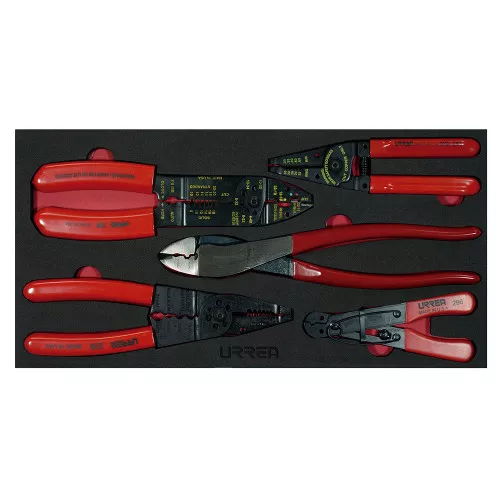 URREA 5 pc WIRE STRIPPING PLIER SET #CH130