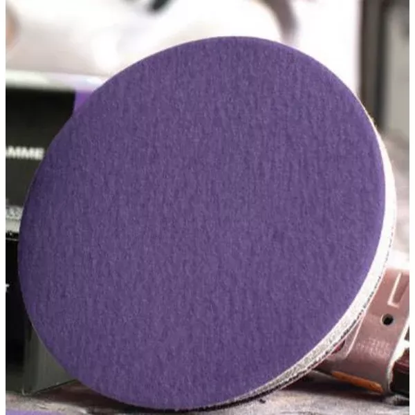 USC Purple Premium Sanding Disc 991409 P150 6 in Film Backing Hook and Loop