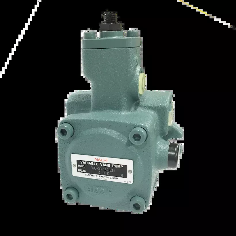 VDS-0B-1A1-E11 : Nachi VDS Variable Volume Vane Pump, SAE A 2-Bolt, 8cc, 3.94GPM, 145 to 290psi Range