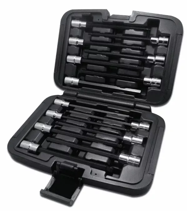 VIM Tools HXLM100 14-Piece Long Metric Hex Bit Socket Set