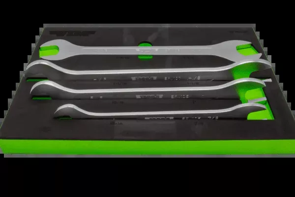 VIM Tools SFW200 4-Piece Large Flat Wrench Extension Set - SAE